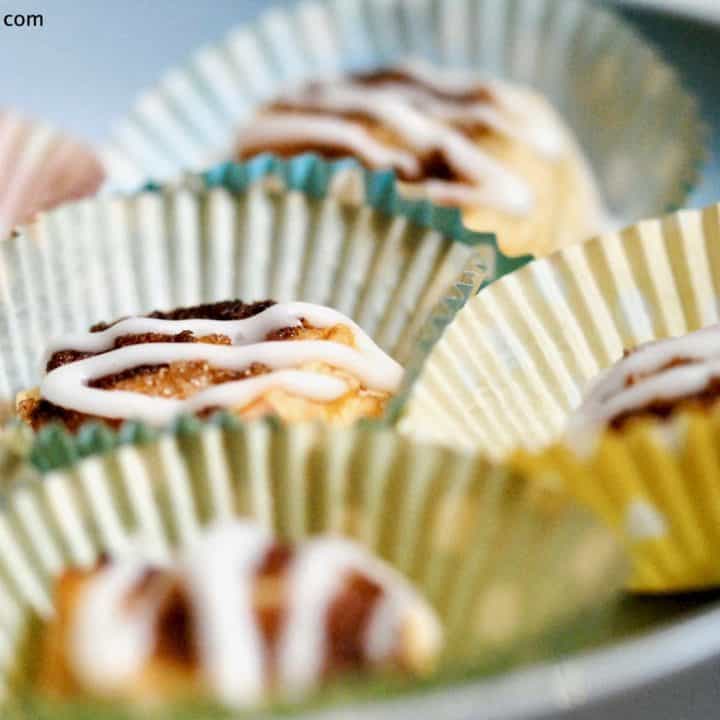 Mini Cinnamon Roll Bites