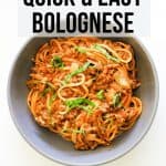 simple bolognese pin image